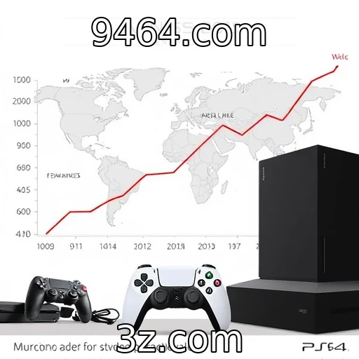 Crescimento das vendas de consoles em mercados emergentes
