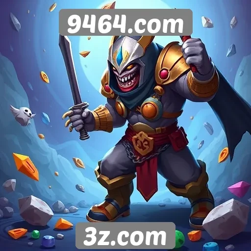 Variedade de jogos disponíveis no 9464.com